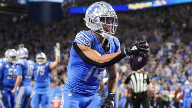 Detroit Lions wide receiver Amon-Ra St. Brown